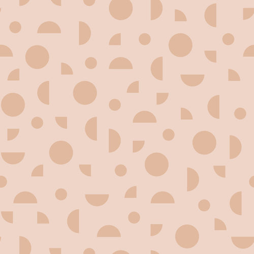 ESTAhome behang grafisch motief terracotta roze - 50 x 900 cm - 139751 - vtwonen shop