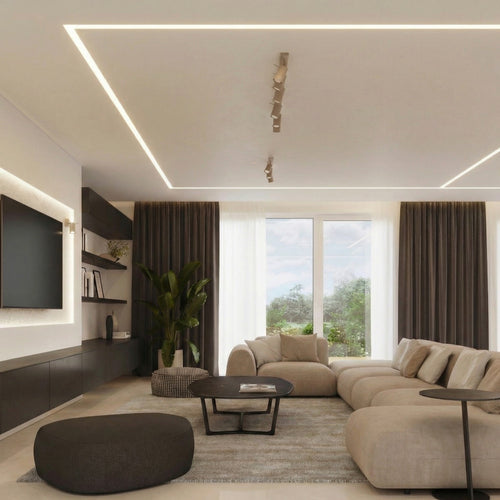Sollux Lighting Wandlamp RING taupe - 8x16x8cm