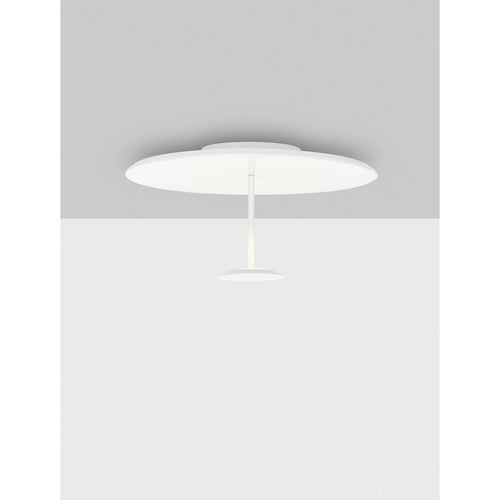 Nova Luce NIMA Geïntegreerde LED-plafondlamp, halfverzonken, zandwit, Triac dimbaar, 30W, 1832lm, 3000K