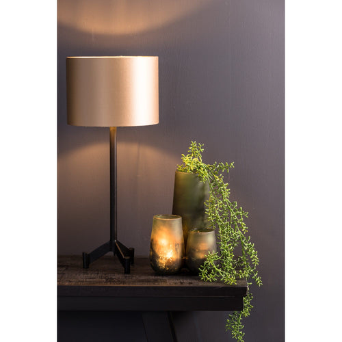 Light & Living lampvoet Dennis - zwart - 15.5x15.5x40cm - vtwonen shop