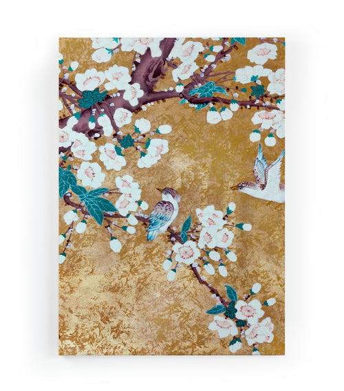 Canvas 60x40 Japanse tuin afdruk