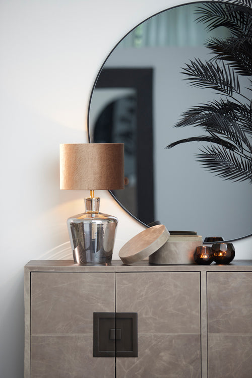 Light & Living lampenkap LUBIS - Ø30x21cm - bruin