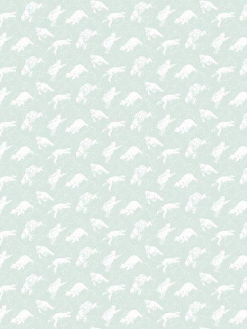 Borastapeter behang beertjes groen - 53 cm x 10.05 m - 660772 - vtwonen shop