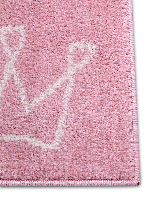 Hanse Home Adventures children's carpet Crowns Rose 160x235 cm