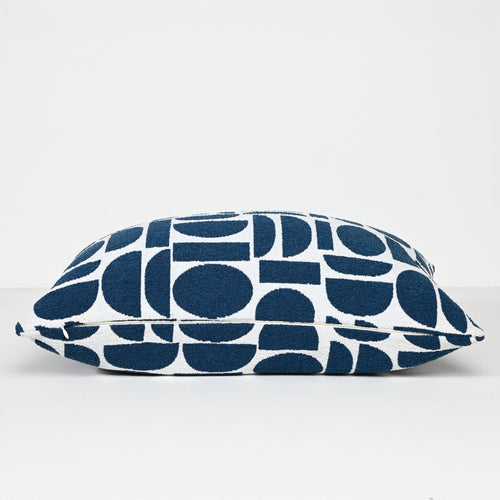 Darcy & Duke sierkussen Santorini Pop - Blauw - 40x60cm
