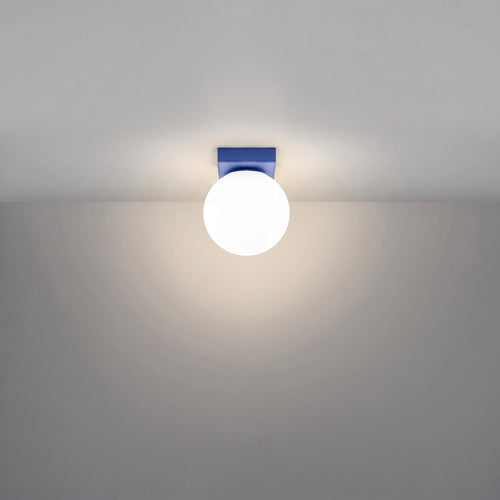 Sollux Lighting Plafondlamp YOLI 1 ultramarijn - 12x12x14,5cm