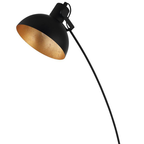 EGLO vloerlamp Jaafra - e27 - 158 cm - zwart, goud