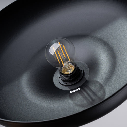 Sollux Lighting Hanglamp GINA zwart - 38x38x74cm