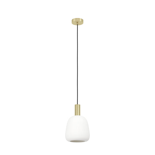 EGLO hanglamp Manzanares - e27 - ø 22,5 cm - wit/goud - vtwonen shop
