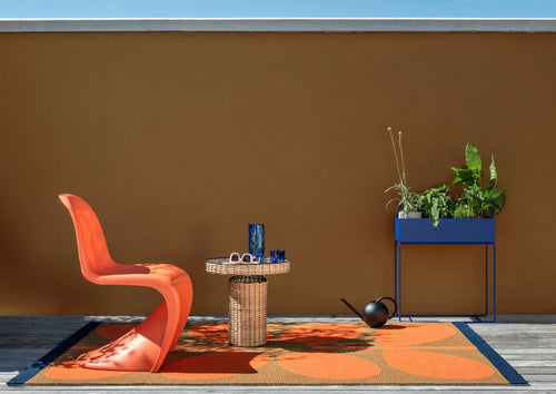 Vloerkleed Orla Kiely Giant Sixties Stem Tomato Outdoor 140x200 cm - vtwonen shop