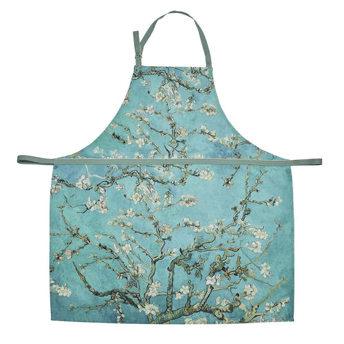 Beddinghouse x Van Gogh Museum kitchen accessoires other Blossom Apron - One size cm - blauw - vtwonen shop