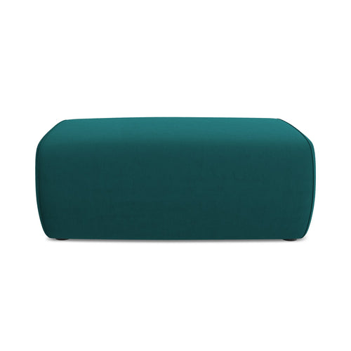 LaMiaSofa Poef Palermo - velours - marien - 100x70x39
