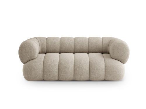 Cosmopolitan Design Bank Koge 2-zits, chenille donkerbeige - 95x180x70cm