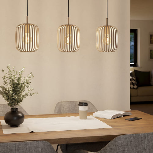 EGLO hanglamp Romazzina - e27 - 90 cm - zandkleur - vtwonen shop