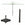 Garden Impressions stokparasol Lotus donker grijs 250x250 cm met 40kg Eureka voet en hoes