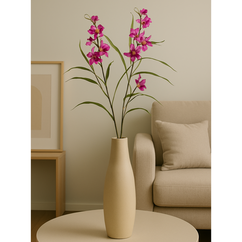 Flourify kunstbloem - Orchidee - 77 cm - bundel van 3 - vtwonen shop