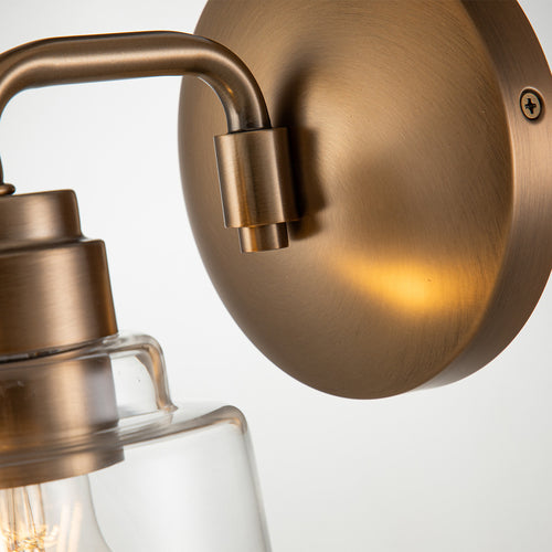 Elstead Kichler Aivian Dome Wandlamp Verweerd Messing