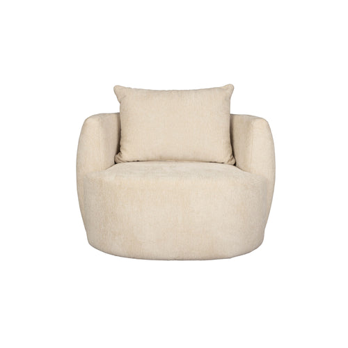 Dutchbone Rocca Fauteuil Latte - vtwonen shop