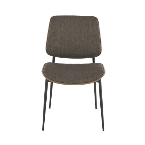 Signature - GISELLE Set van 2 stoelen - Taupe - 56x48,5x82,5 cm