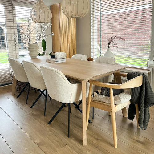 Kick draaistoel Luc - Champagne - vtwonen shop