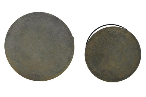 Light & Living tafel  - brons - 76x76x41 cm