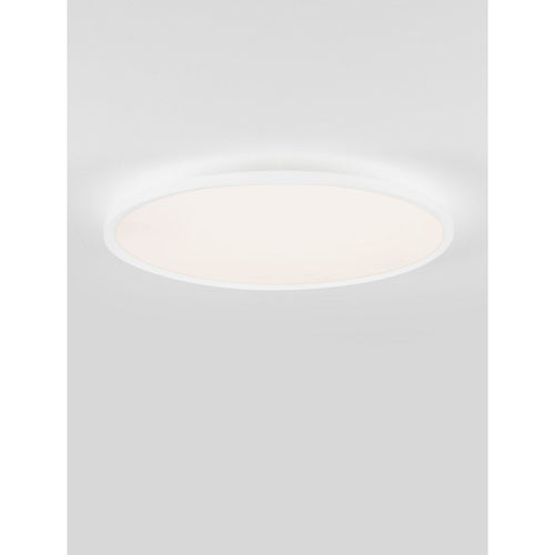 Nova Luce AOTON Geïntegreerde LED-plafondlamp, halfverzonken, zandwit, Triac dimbaar, 55W, 4661lm, 2700-3000K kleurtemperatuur.