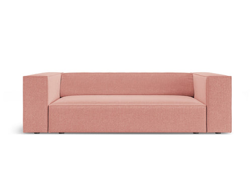 Cosmopolitan Design Bank Arendal 2-zits, chenille roze - 102x180x70cm