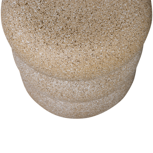 WOOOD bijzettafel met spikkels Laurel - Magnesium - Beige - 50x40x40 - vtwonen shop