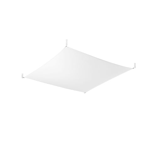 Sollux Lighting Plafondlamp LUNA 2 wit - 105x105x15cm