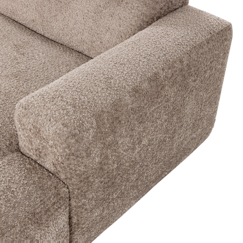 WOOOD chaise longue bank rechts Mojo Base - Wollig - D.zand - 74x112x162