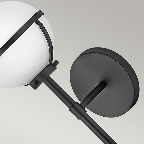 Elstead Hinkley Hollis Badkamer Wandlamp Zwart, IP44