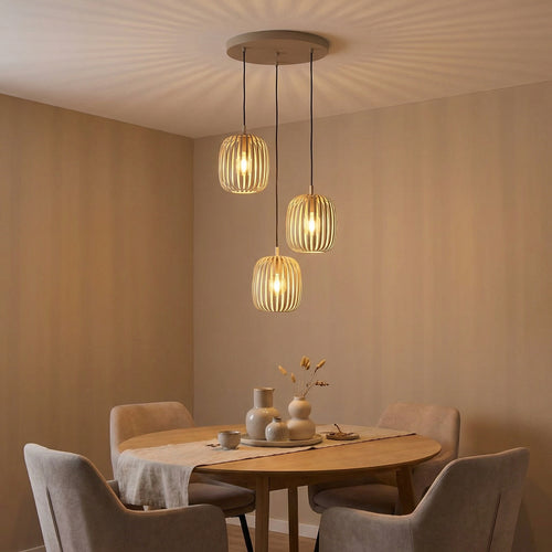EGLO hanglamp Romazzina - e27 - zandkleur