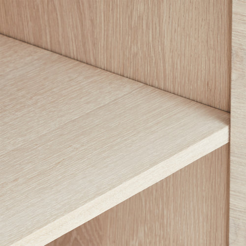 Furnhouse 3-deurs dressoir Porto - Witte olie - MDF, Eikenfineer - 42x160x79