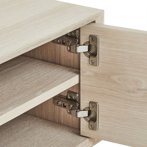 Furnhouse tv-meubel Porto - Witte olie - MDF, Eikenfineer - 42x160x50