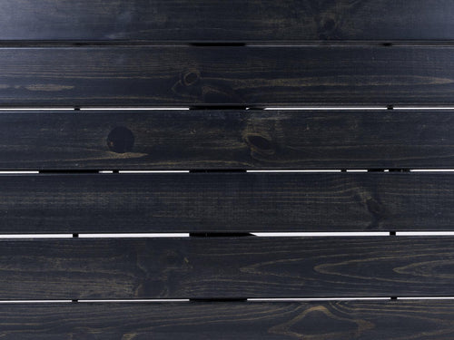 MaximaVida inklapbare picknickbank Riga 200 x 25 cm blackwash - FSC vurenhout