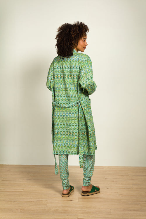 Pip Studio - Naomi Kimono Women - Ashanti - Green - M - vtwonen shop