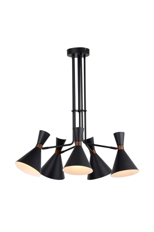 Light & Living hanglamp HOODIES - zwart - Ø86.5x89cm - vtwonen shop