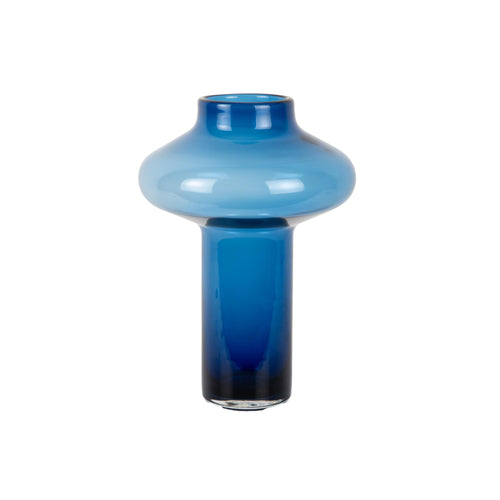 Present Time vaas Asombroso - blauw - Ø20cm