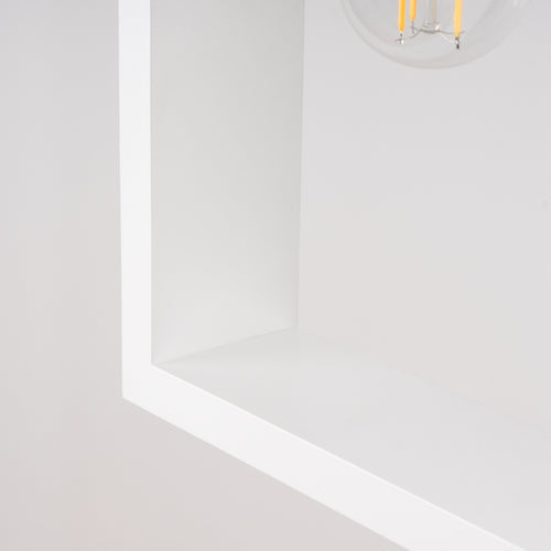 Sollux Lighting Hanglamp ARIES wit - 24x8x133cm