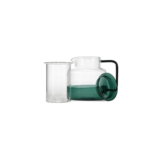 Ona - Theepot 95cl met glazen filter groen Liv