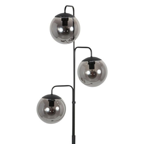 Steinhauer vloerlamp Bollique - 3 lichts - 24  x 172   cm - zwart