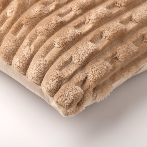 LUCA - kussenhoes 45x45 cm - gerecycled - bontlook - Irish Cream - beige