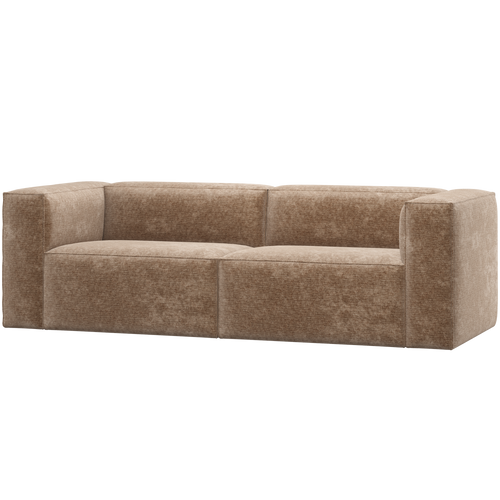 WOOOD 3,5-zits bank Bean - Chenille - Velvet Taupe - 73x242x96