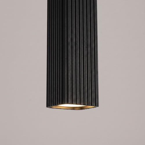 Sollux Lighting Hanglamp RAYO 3L zwart - 45x6x98cm