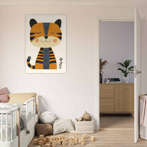 Artfulprints  Kleine tijger   poster 30x40 cm - vtwonen shop