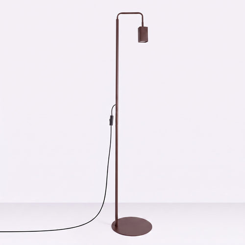 Sollux Lighting Vloerlamp RAYO 1 bruin - 30x30x160cm