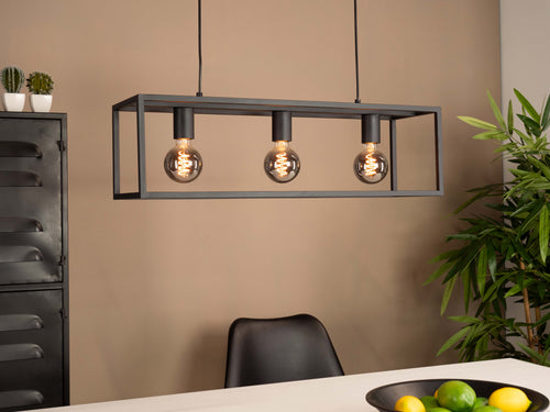 EGLO hanglamp Eldrick - e27 - 70 cm - zwart