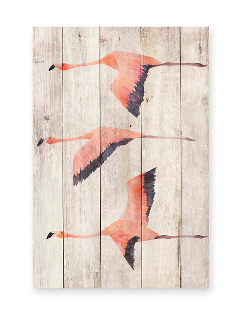 Really Nice Things - Paneel - 60x40 cm - Flying Flamingo - vtwonen shop