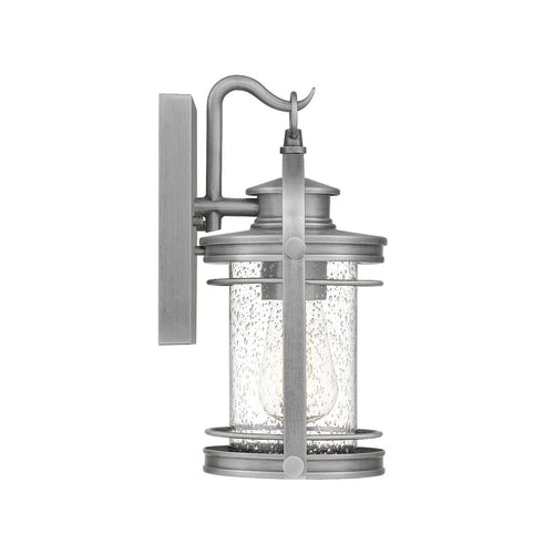 Elstead Quoizel Booker Outdoor Wandlantaarn Industrieel Aluminium, IP44