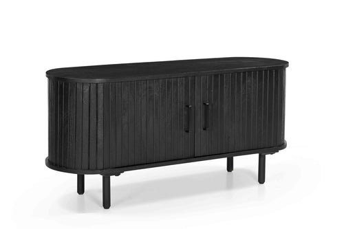 Giga Meubel Tv-Meubel Merel - Mangohout/Metaal - Zwart - 120cm - vtwonen shop